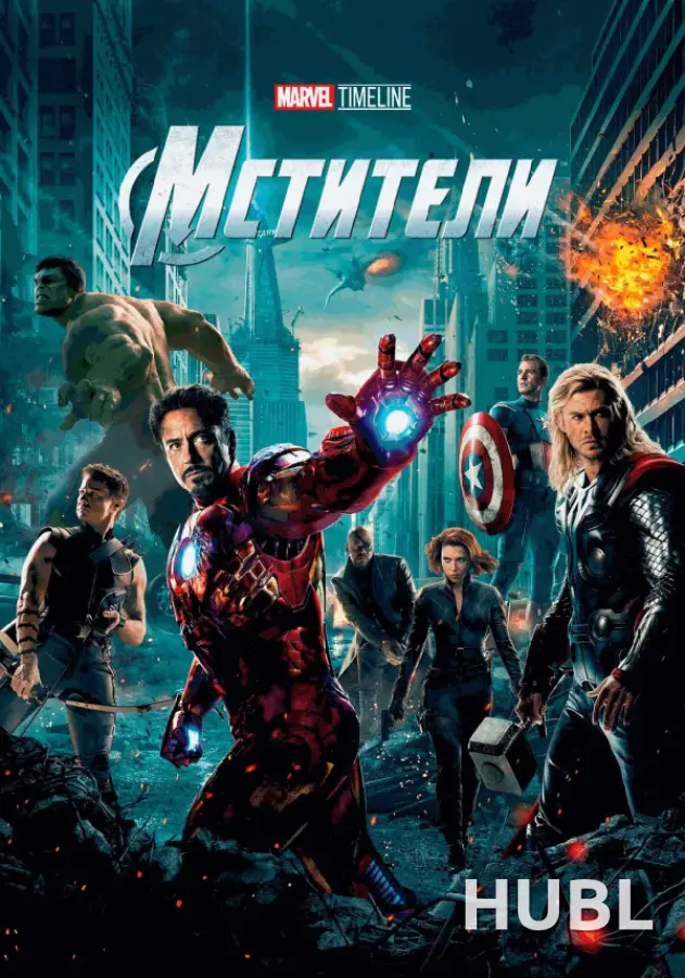 MARVEL TIMELINE. Мстители