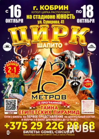 Шапито 13 метров г. Кобрин