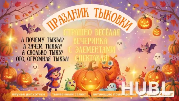 Вечеринка с элементами спектакля для малышей