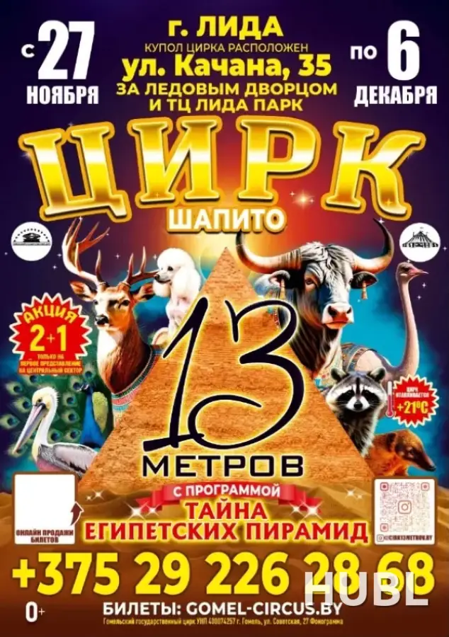 Шапито 13 метров г. Лида