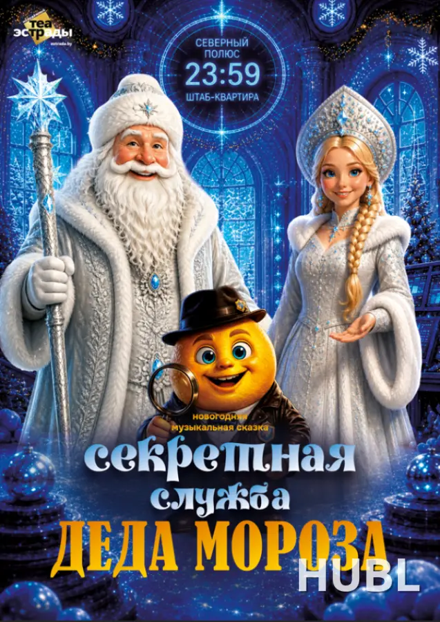 Новогодняя музыкальная сказка «Секретная служба Деда Мороза»