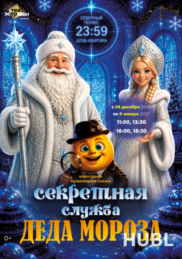 Новогодняя музыкальная сказка "Секретная служба Деда Мороза"