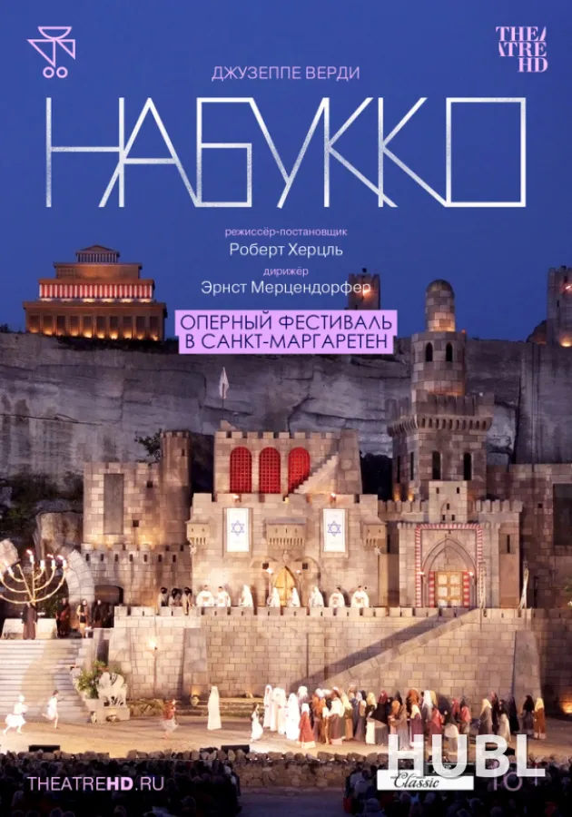 TheatreHD: ОПЕРНЫЙ ФЕСТИВАЛЬ В САНКТ-МАРГАРЕТЕН: НАБУККО (SUB)