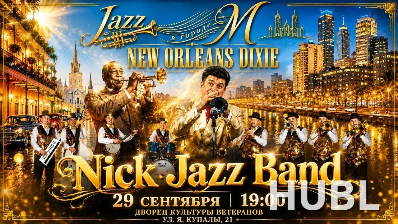 Концерт джазовой музыки "New Orleans Dixie"